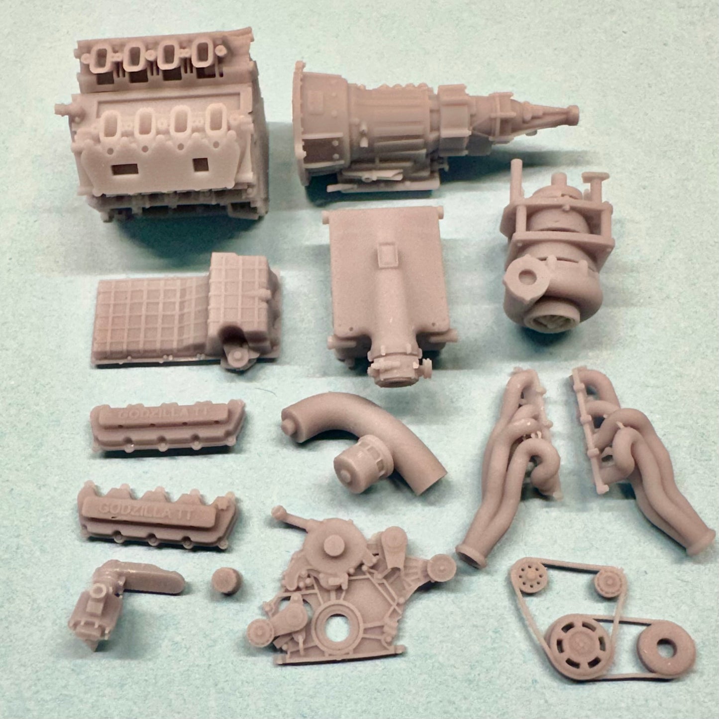 Ford 7.3L Godzilla Procharged Engine 1/25