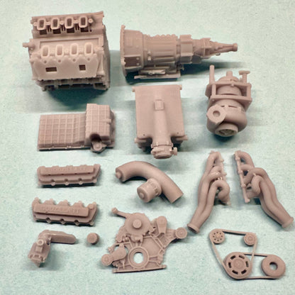 Ford 7.3L Godzilla Procharged Engine 1/25