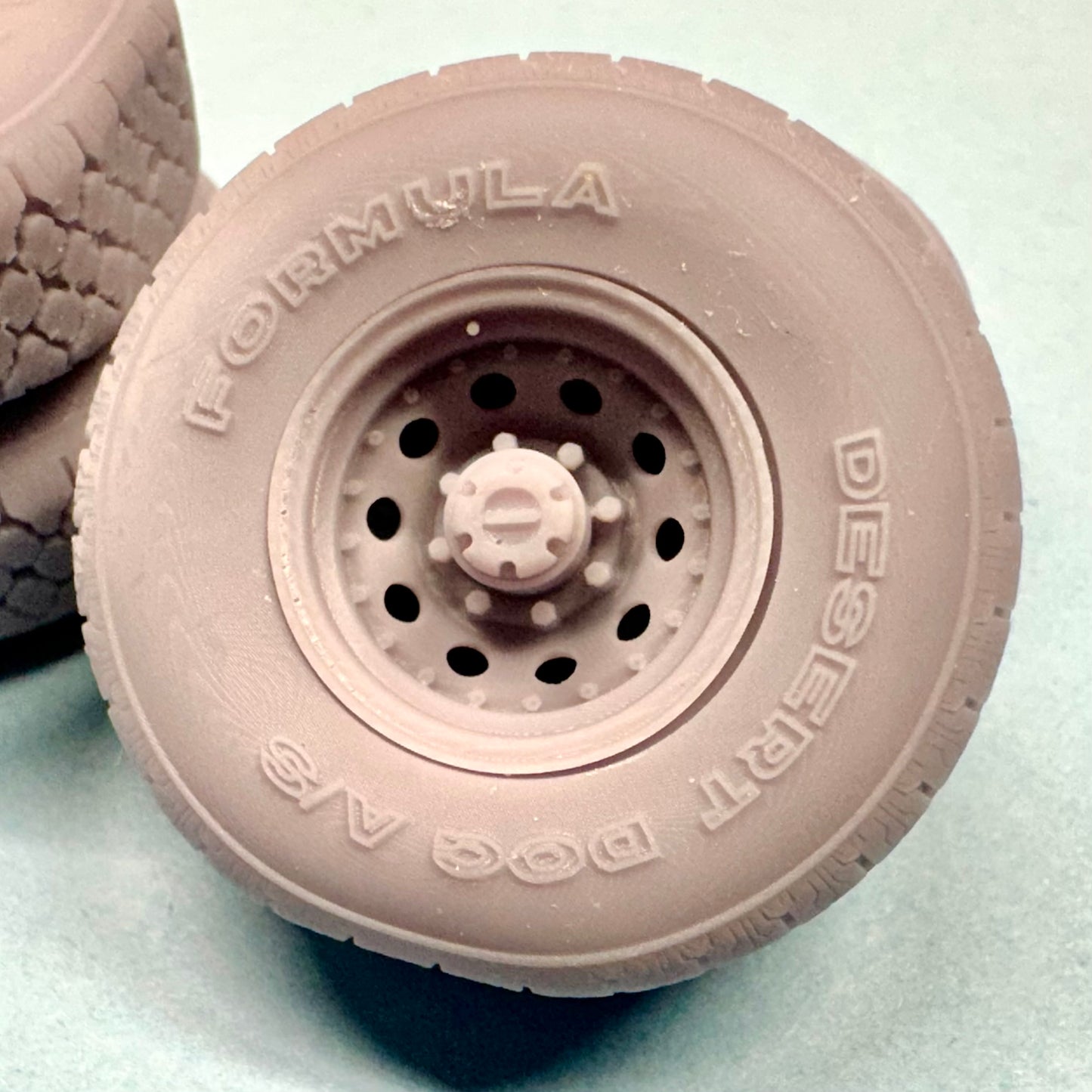 8 Lug Series 97 94 90 Wheels on Formula Desert Dog AS Tires 1/25