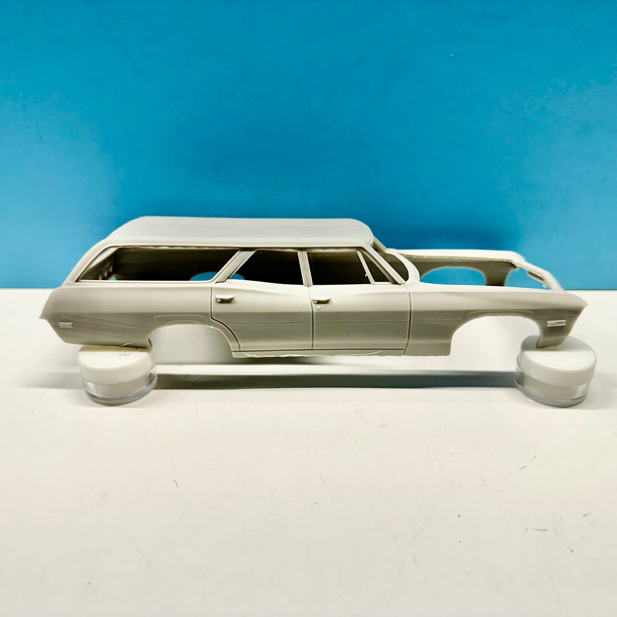 1968 Chevy Impala Station Wagon 3D Printed Resin Model Kit KED