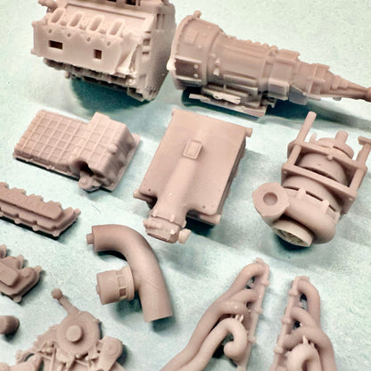 Ford 7.3L Godzilla Procharged Engine 1/25