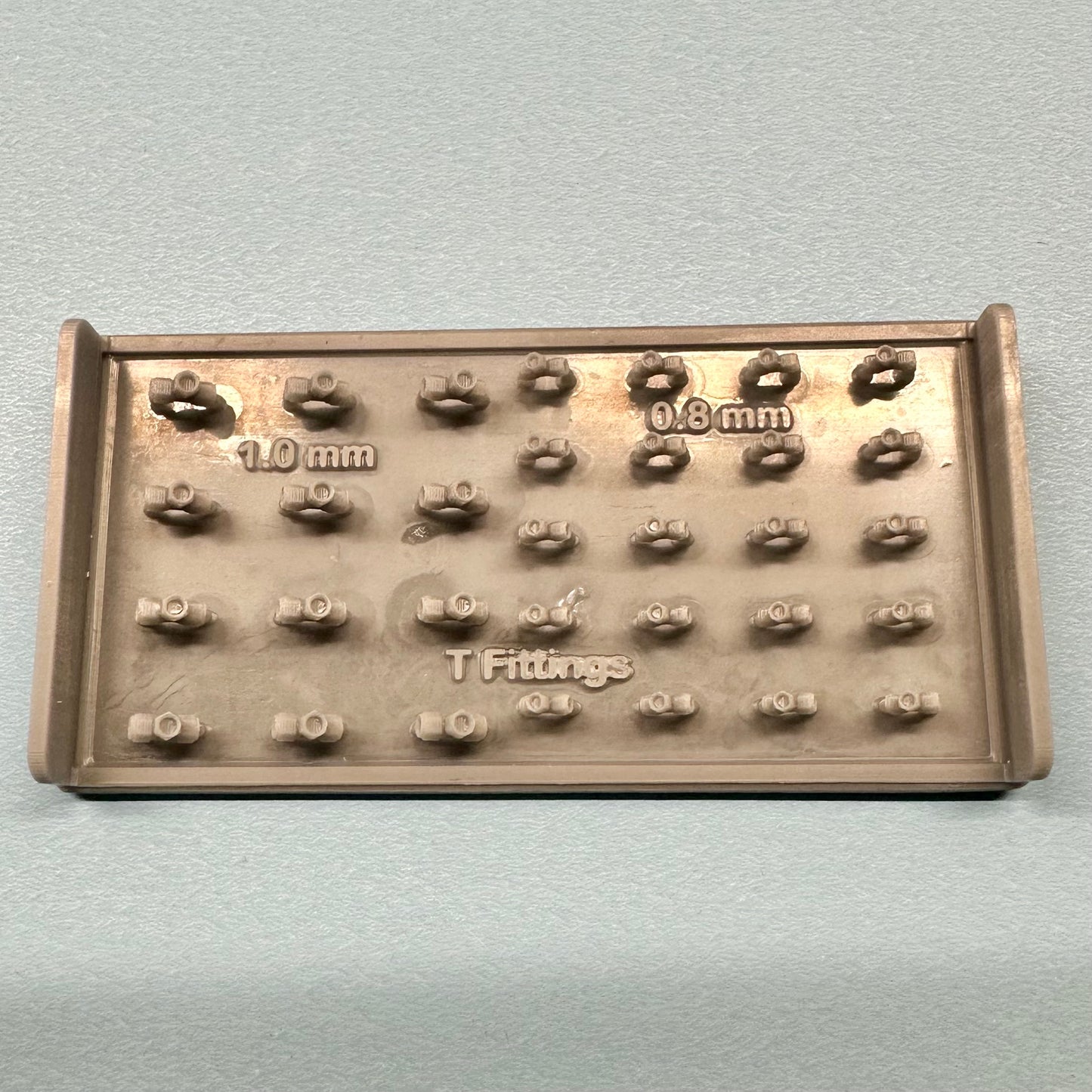 12 - 0.8 mm and 1.0 mm T-Fittings Set