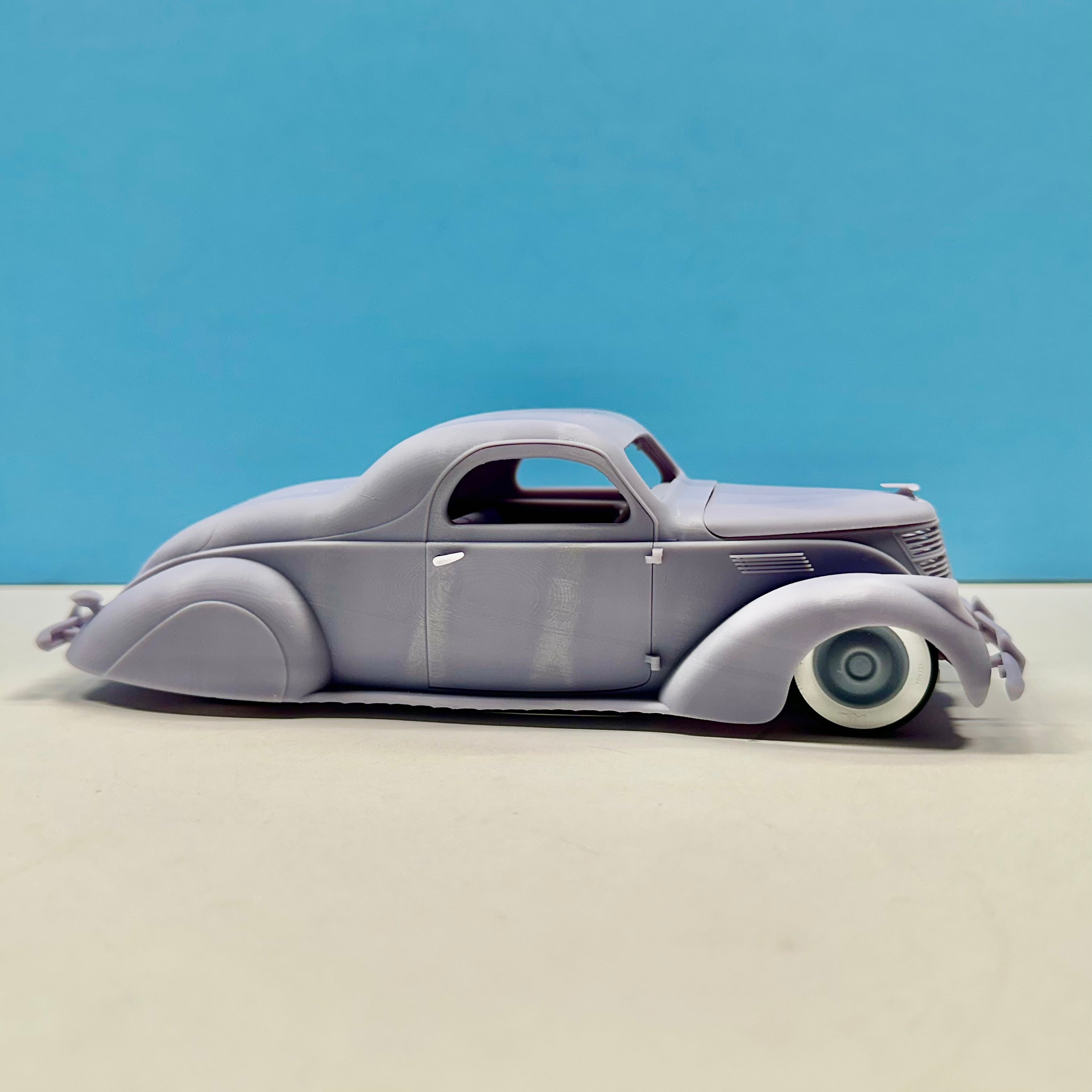 1937 Custom Lincoln Zephyr 1/25 – IcemanCollections