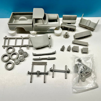 1964 International Pickup Truck Styleside 3D Printed Resin Model Kit KED