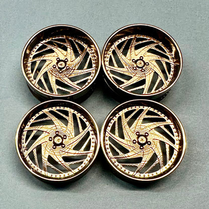 10 Custom Wheels Resin 1/24 1/25