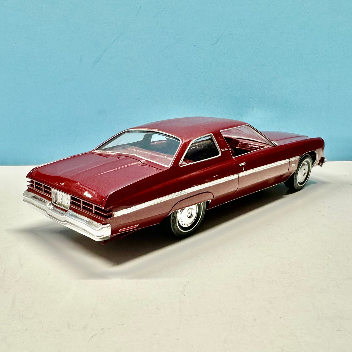 1975 Chevy Caprice Promo Medium Red 1/25