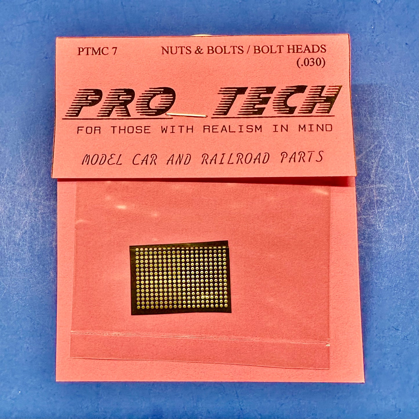 PTMC7 Nuts, Bolts, Bolt Heads 1/25 by Pro Tech