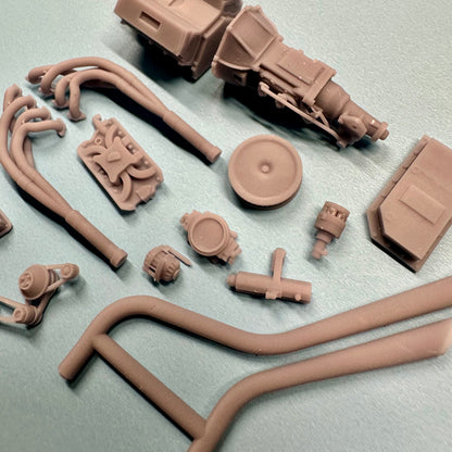 Ford 358 ci NASCAR Engine 1/25