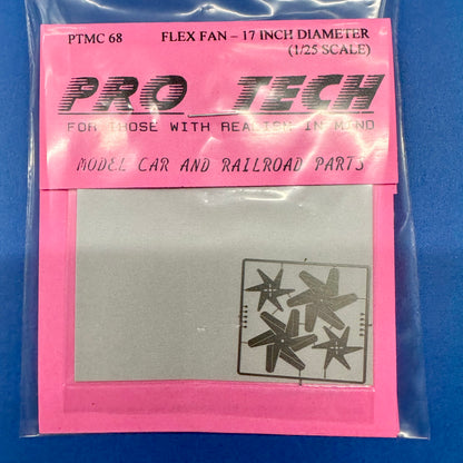 PTMC68 Flex Fan Kit 17 Inch Diameter 1/25 by Pro Tech
