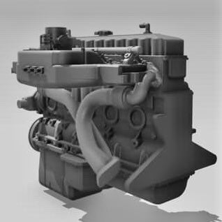 1980s Jeep Cherokee Kit 1/25