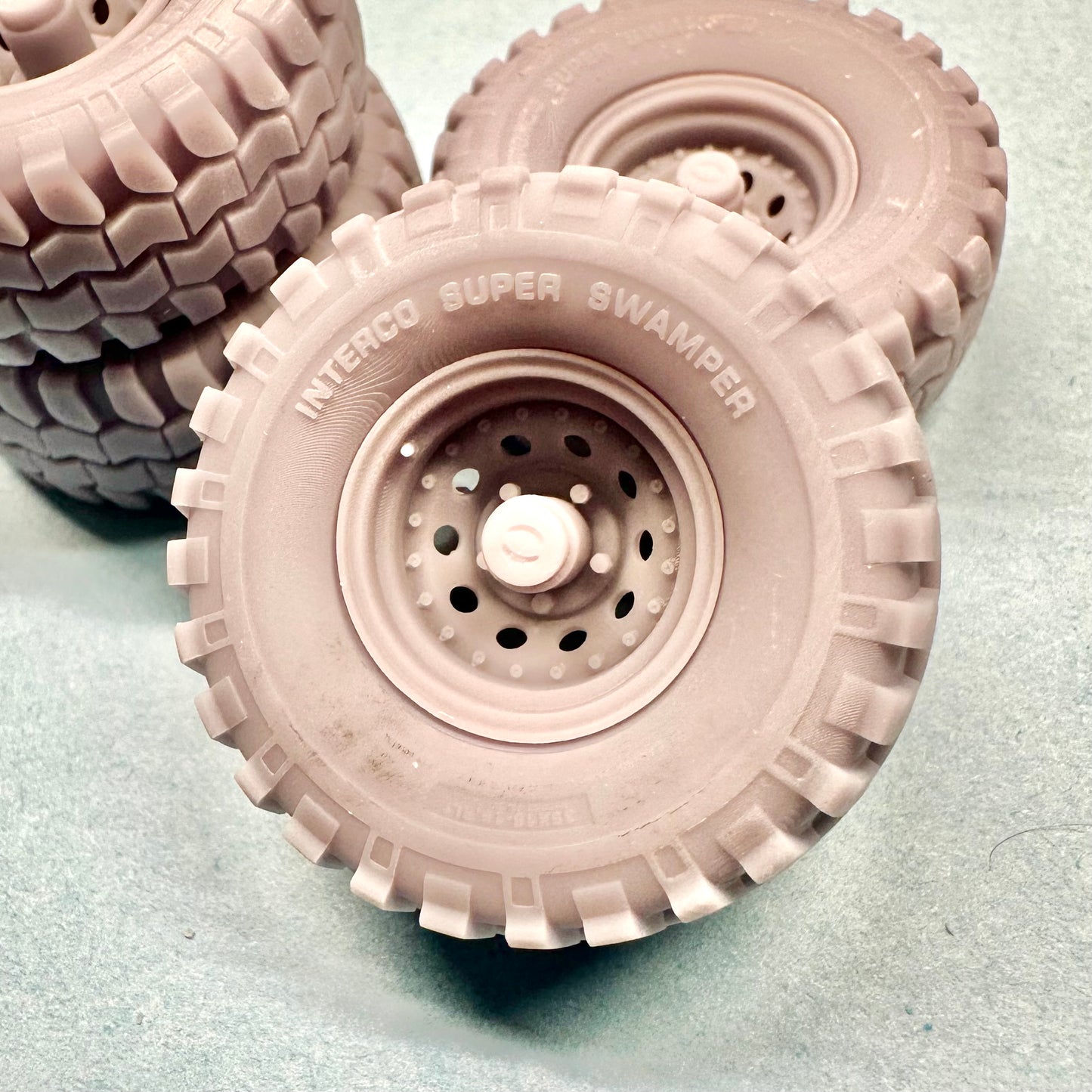 5 Lug Series 97 94 90 Wheels on Interco Super Swampers 1/25