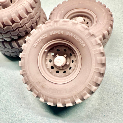 5 Lug Series 97 94 90 Wheels on Interco Super Swampers 1/25