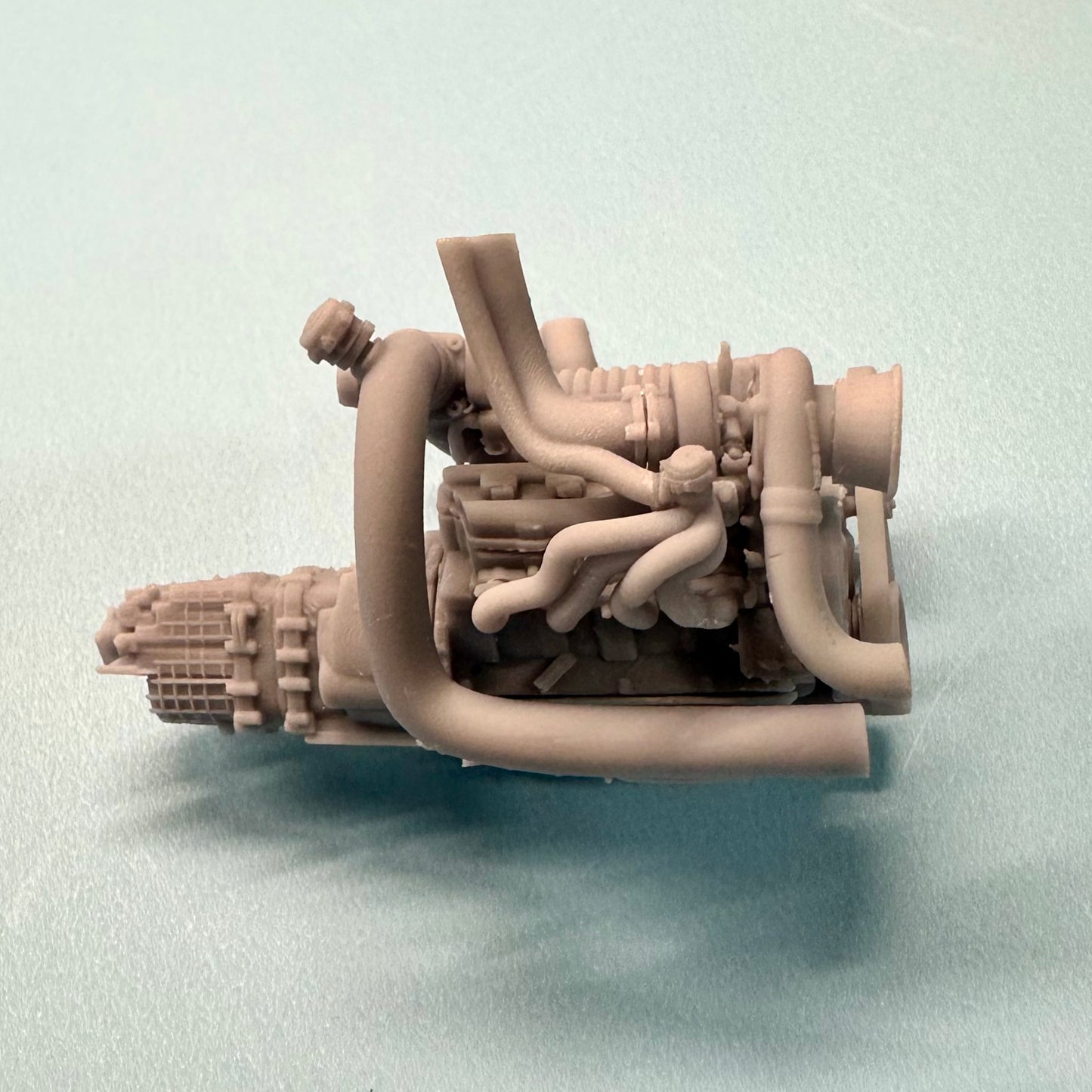 Toyota 1UZ FE Twin Turbo Supercharged Engine 1/25