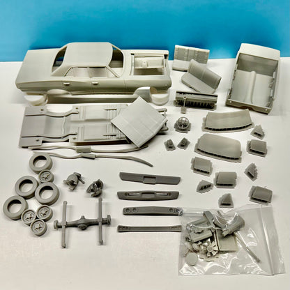 1968 Dodge Coronet 4 Door Sedan 3D Printed Resin Model Kit KED