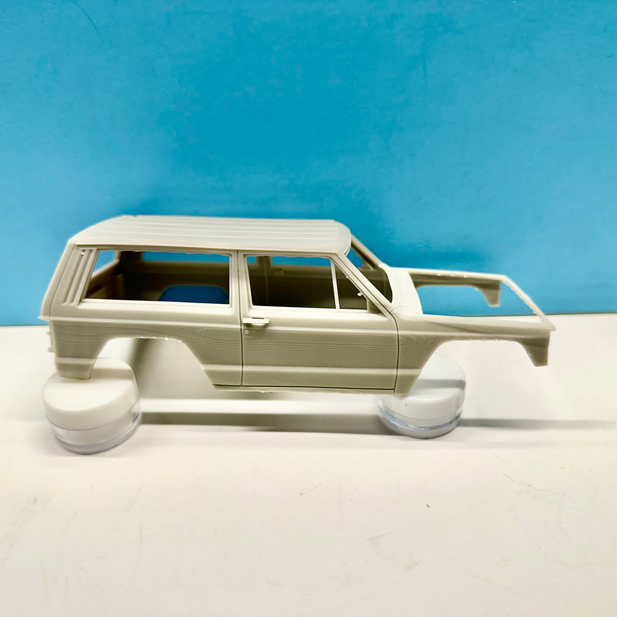 1984 Jeep Cherokee XJ 3D Printed Resin Model Kit KED