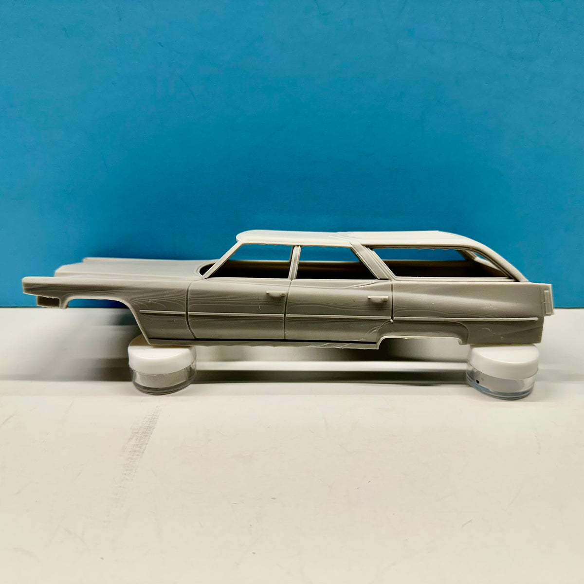 1970 Cadillac Fleetwood Station Wagon 3D Printed Resin Model Kit KED