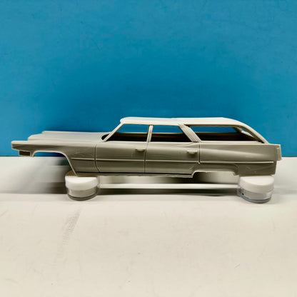 1970 Cadillac Fleetwood Station Wagon 3D Printed Resin Model Kit KED
