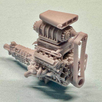 Roots Blown Upgrade Kit for Ford Godzilla Engine 1/24 1/25 - 30% OFF