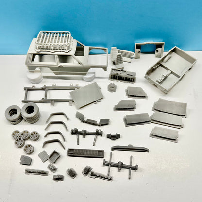 1984 Jeep Cherokee XJ 3D Printed Resin Model Kit KED