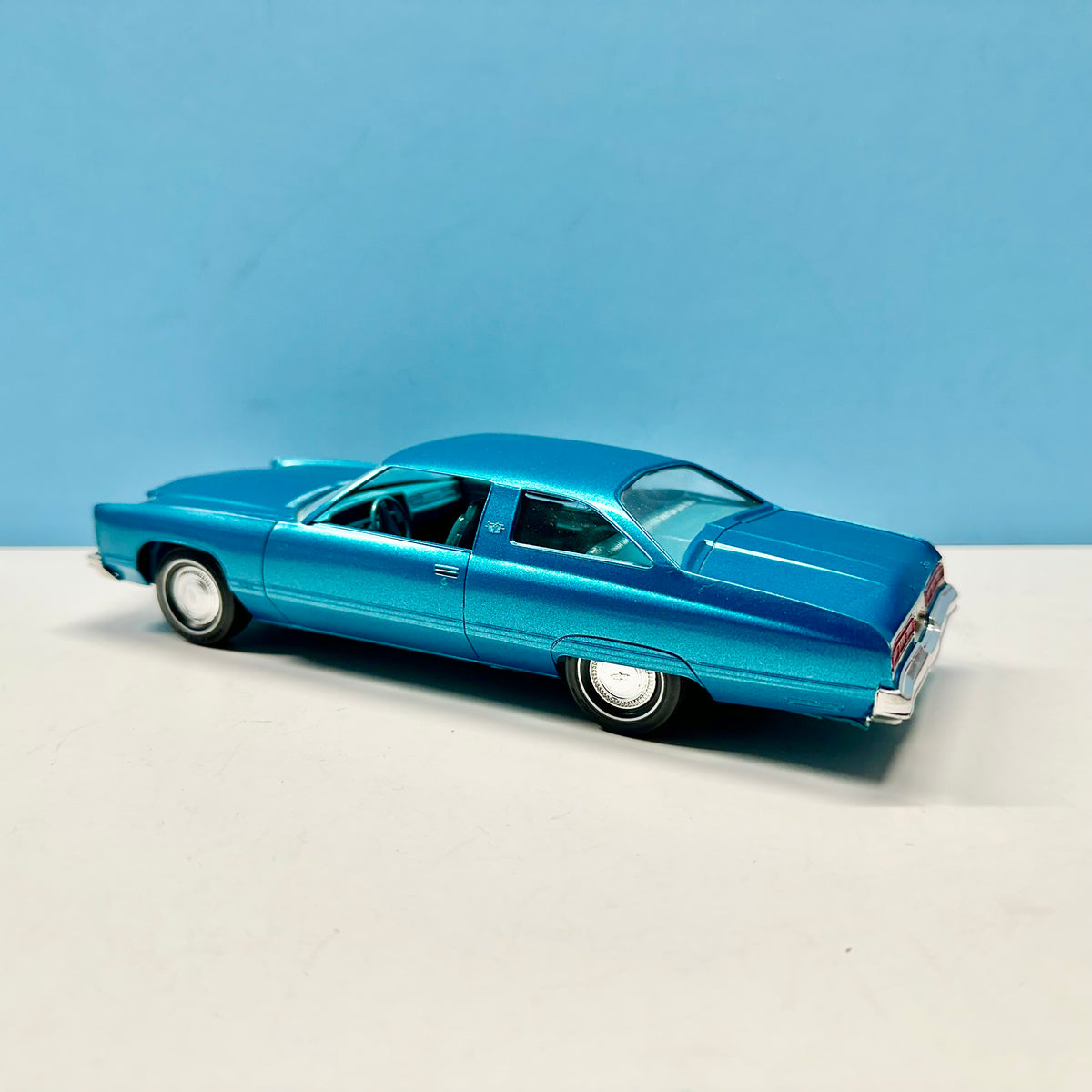 1974 Chevy Caprice Promo Blue Metallic 1/25