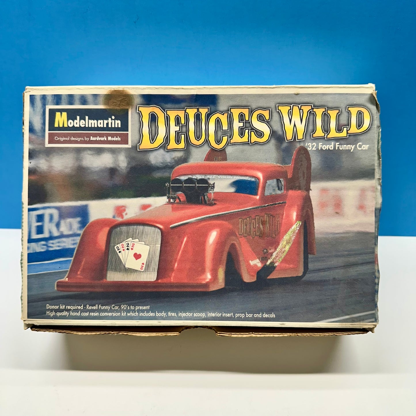 Resin Deuces Wild 1932 Ford Funny Car ModelMartin