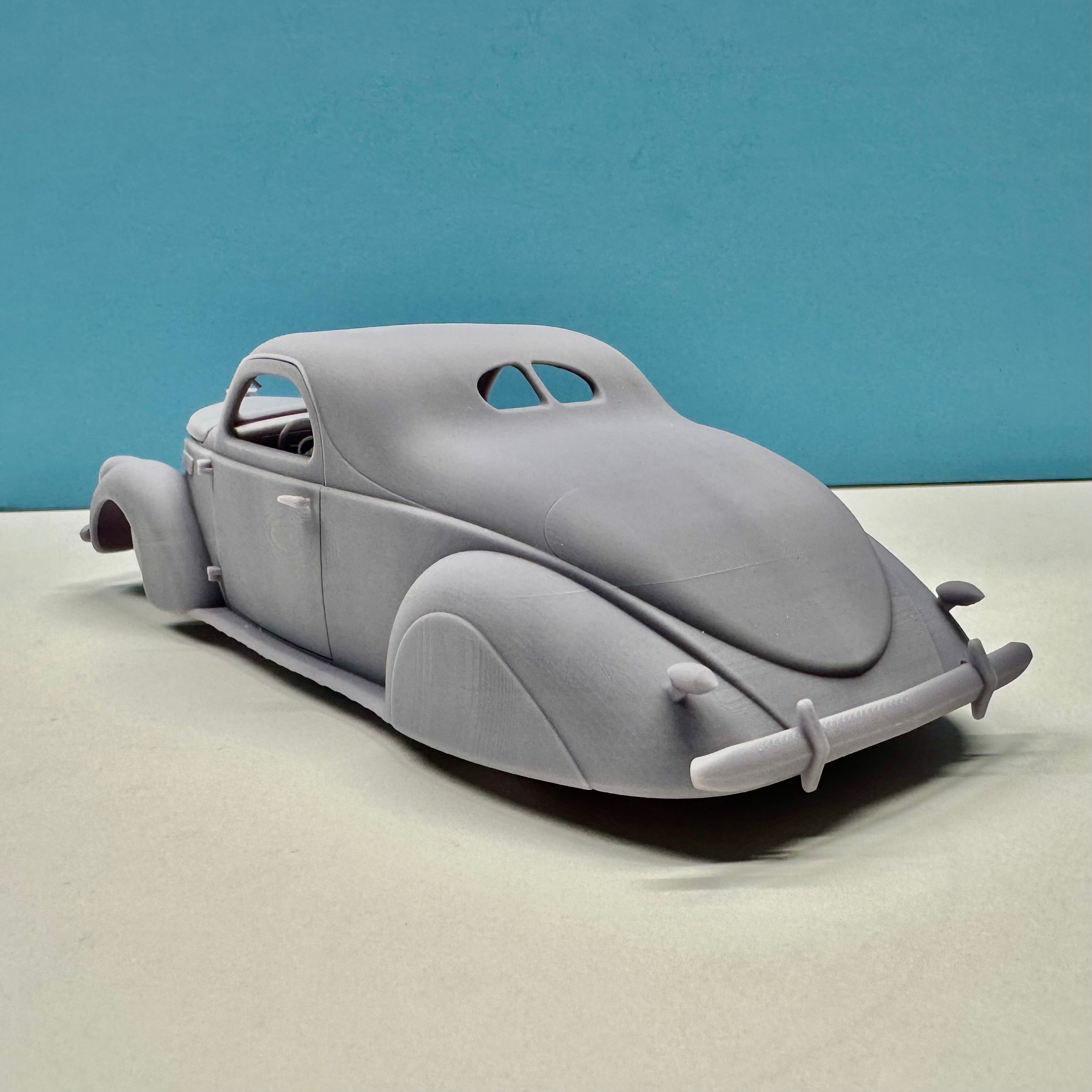 1937 Custom Lincoln Zephyr 1/25 – IcemanCollections