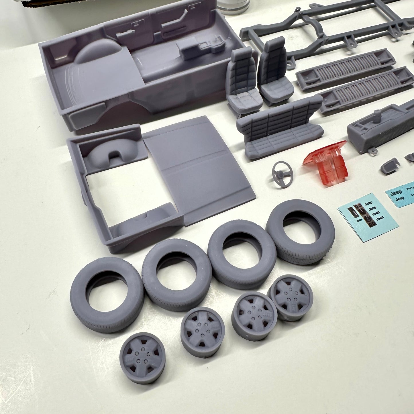 1980s Jeep Cherokee Kit 1/25