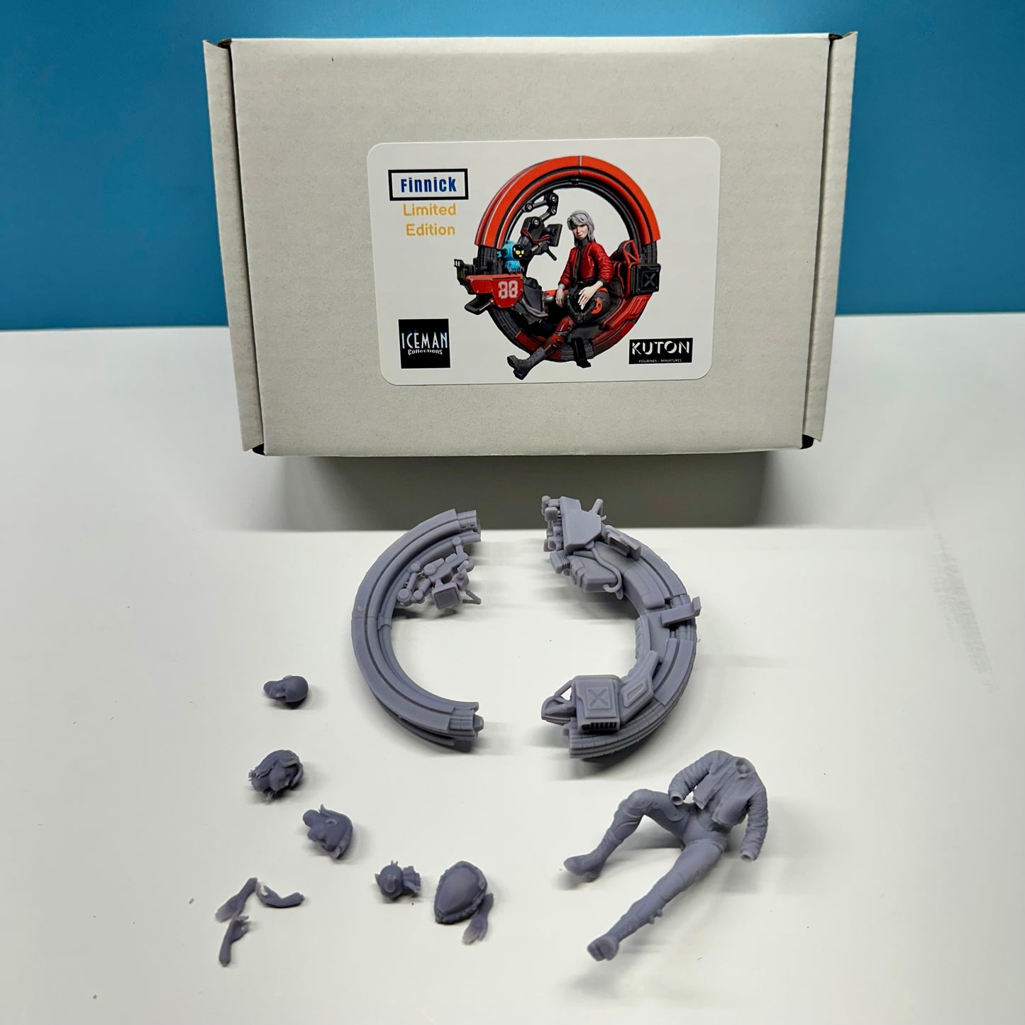 Finnick Cyberpunk Monowheel Kit 1/25