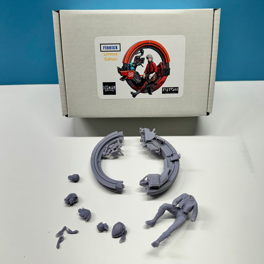 Finnick Cyberpunk Monowheel Kit 1/25