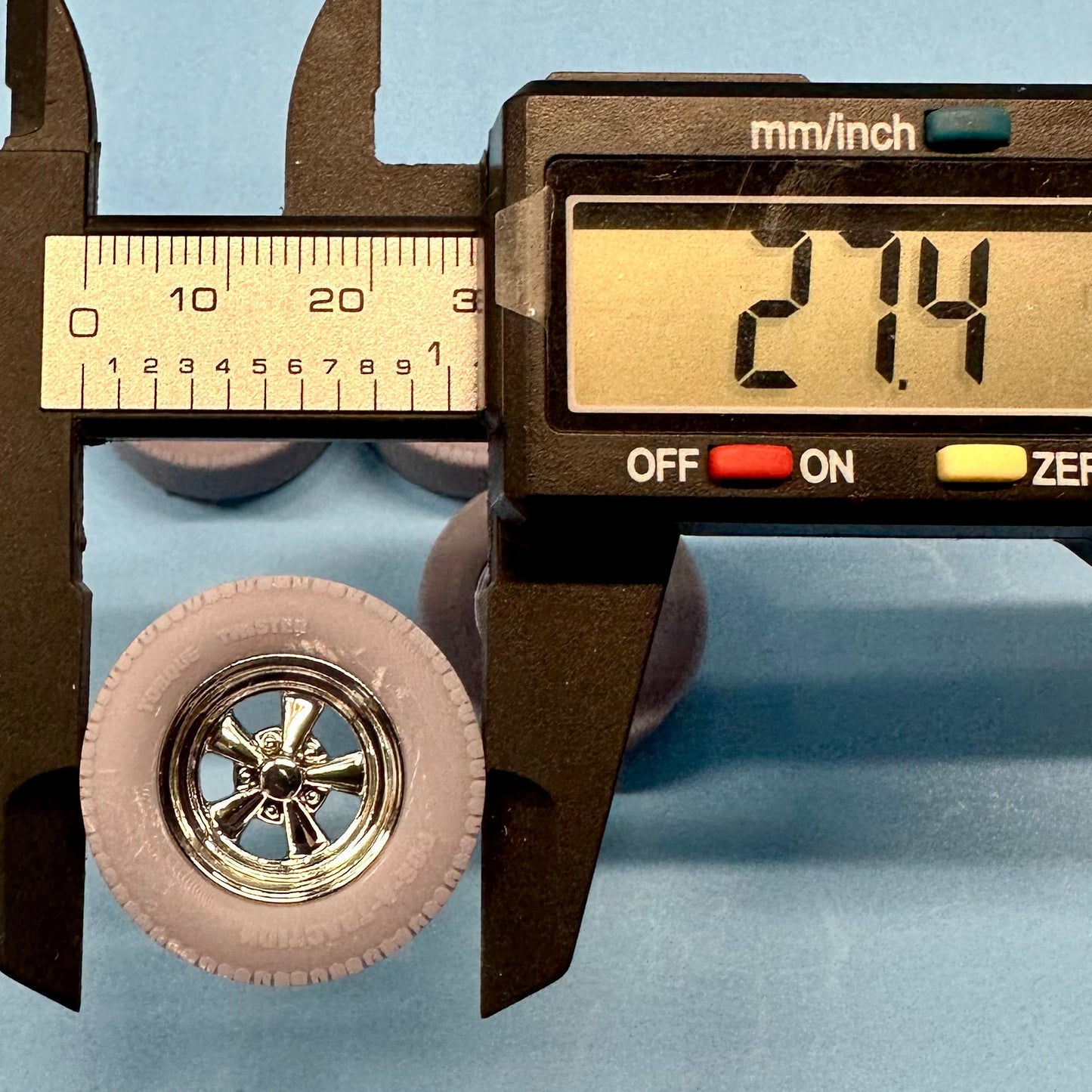 6 Custom Wheels Resin 1/24 1/25