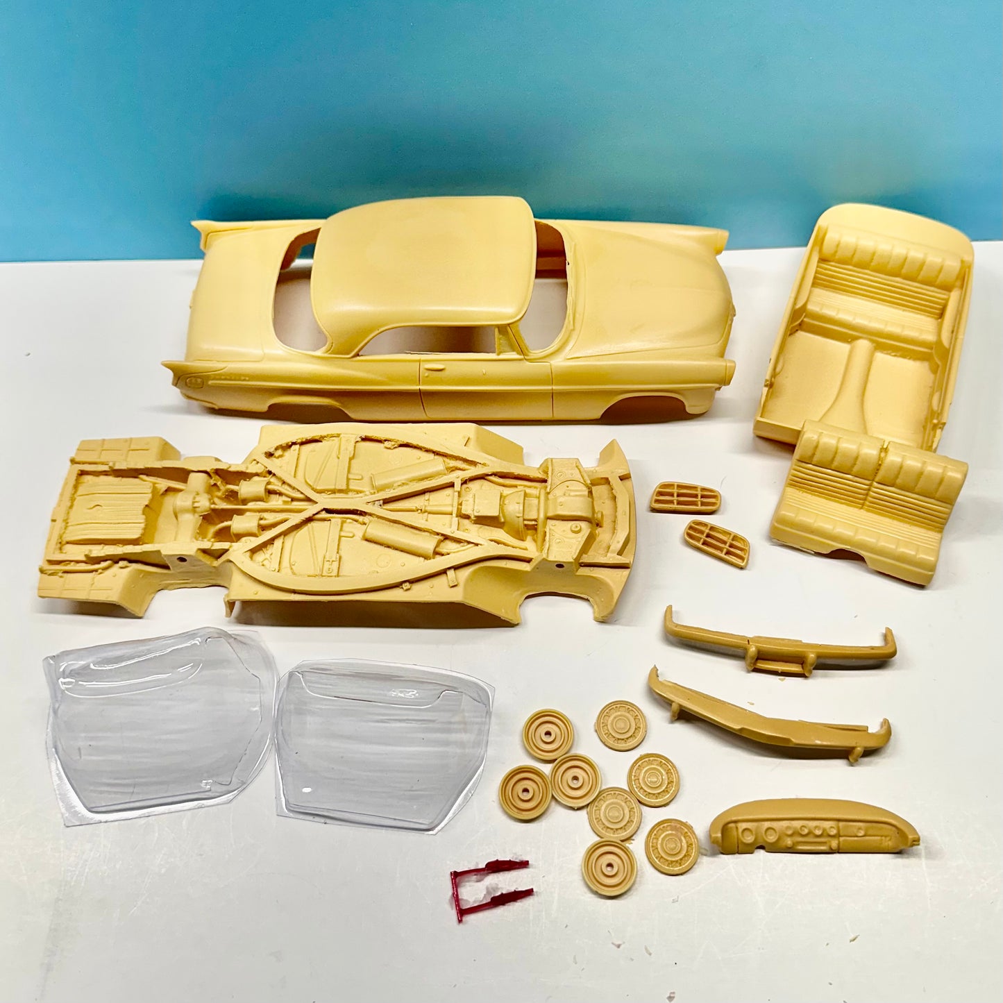 1955 Chrysler Desoto 2 Door Hardtop Cast Resin Model Kit
