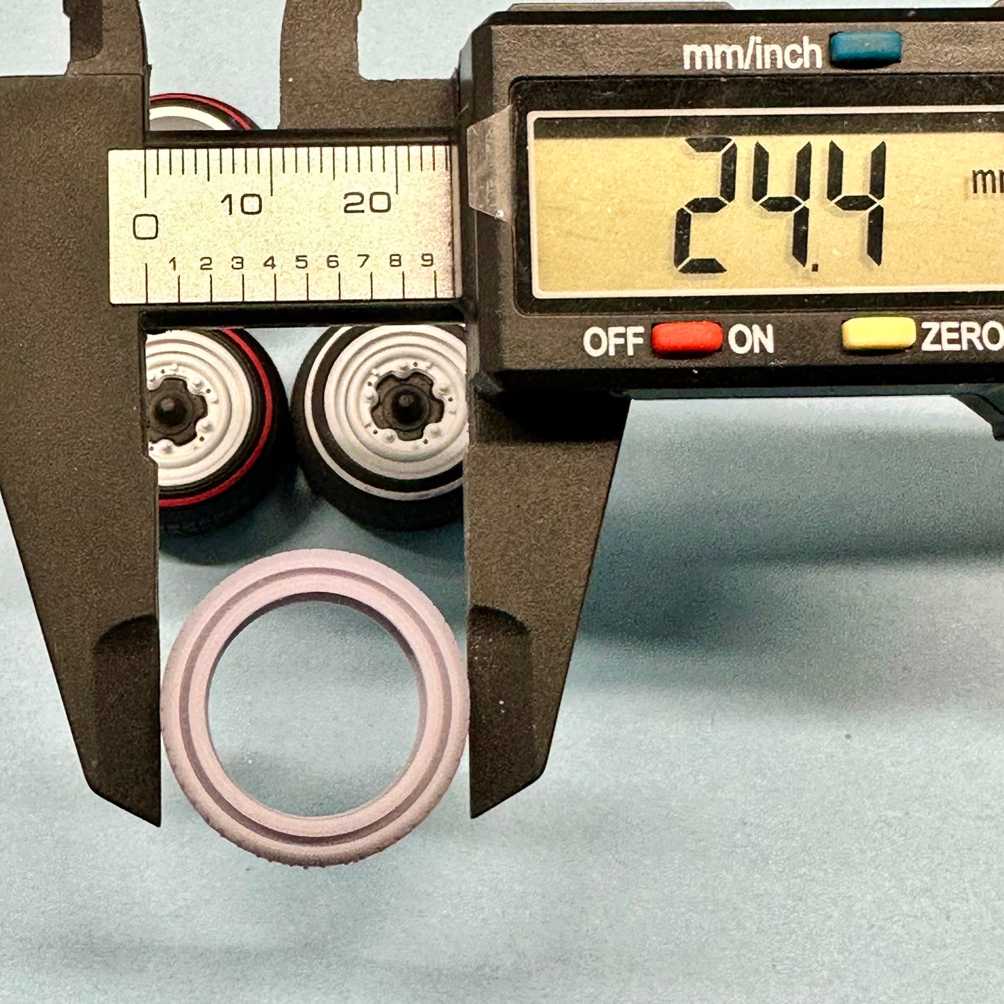 Custom VW OEM Wide Wheels and Tires Set 1/24 1/25