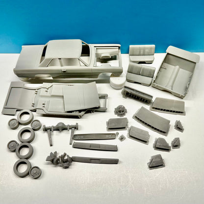 1970 Plymouth Valiant 2 Door 3D Printed Resin Model Kit KED