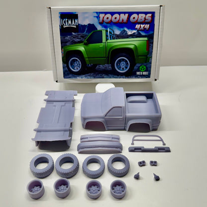 4x4 Chevy OBS Toon Truck- Limited Release