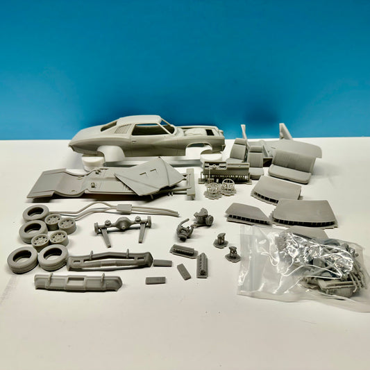 1973 Pontiac GTO 3D Printed Resin Model Kit