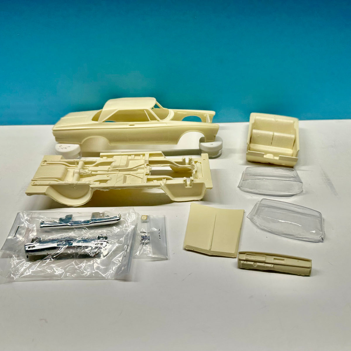 1965 Plymouth Cast Resin Model Kit KED