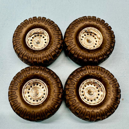 22 Off Road 4x4 wheels and tires 1/24 1/25
