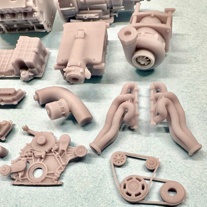 Ford 7.3L Godzilla Procharged Engine 1/25