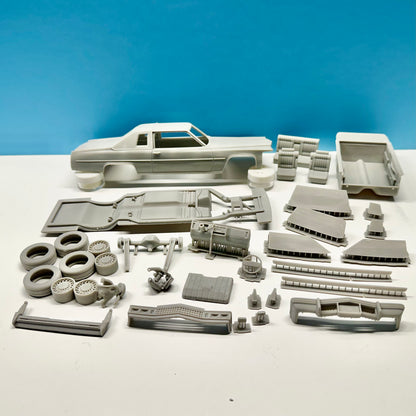 1977 Cadillac Coupe Deville 3D Printed Resin Model Kit
