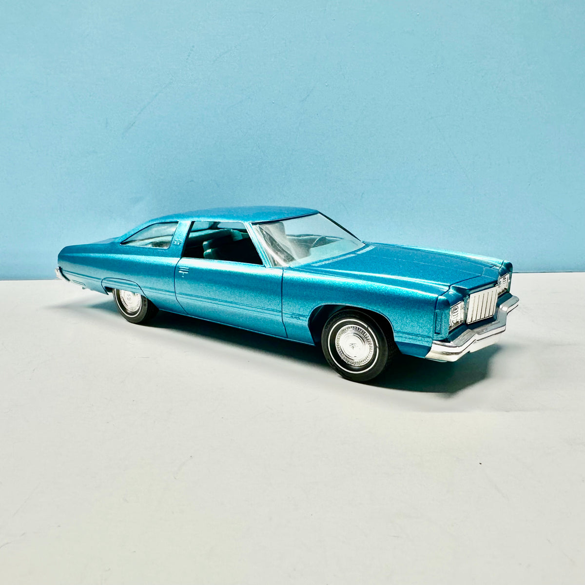 1974 Chevy Caprice Promo Blue Metallic 1/25