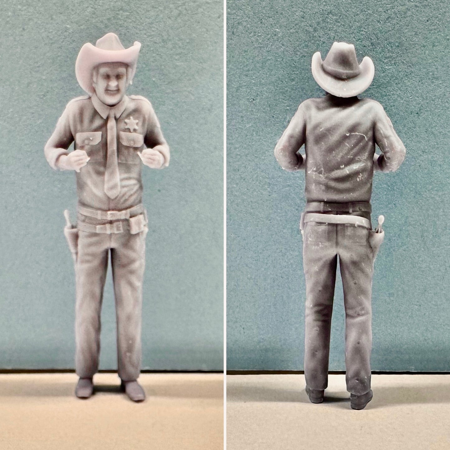 Dukes of Hazzard Figures for Diorama 1/24 1/25