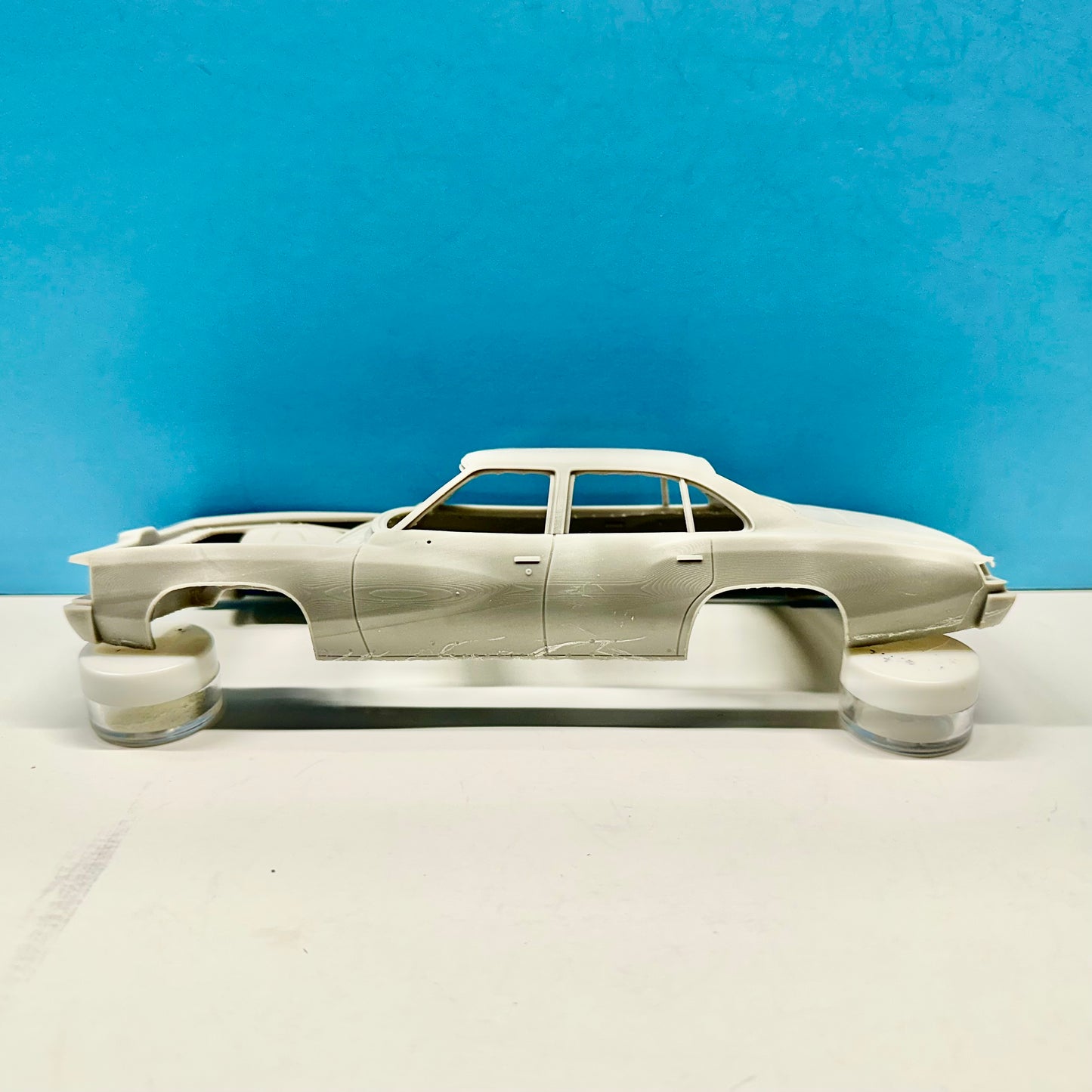 1977 Pontiac Lemans 4 Door (Police) 3D Printed Resin Model Kit