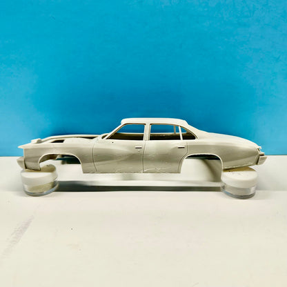 1977 Pontiac Lemans 4 Door (Police) 3D Printed Resin Model Kit