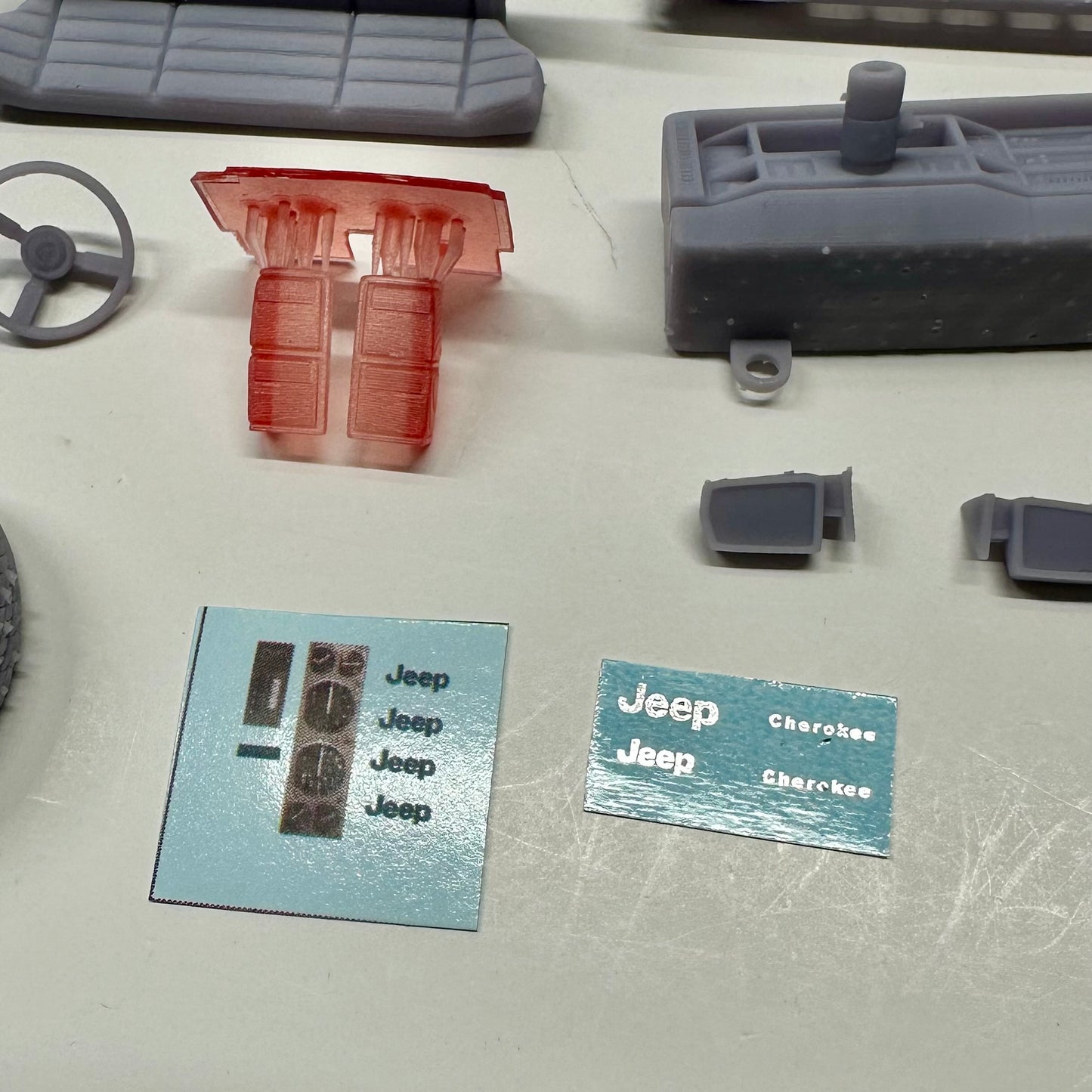 1980s Jeep Cherokee Kit 1/25