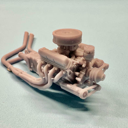 Ford 358 ci NASCAR Engine 1/25