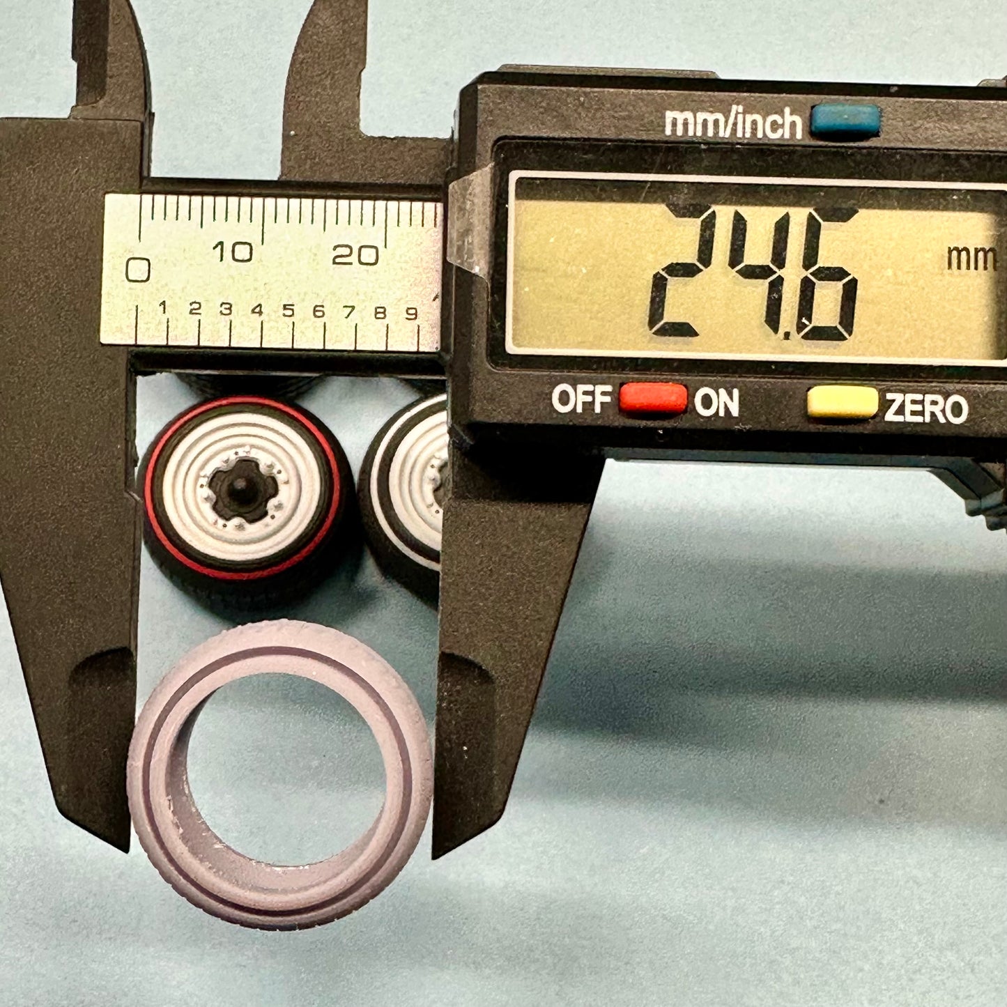 Custom VW OEM Wide Wheels and Tires Set 1/24 1/25