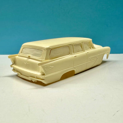 1956 Plymouth 4 Door Station Wagon Cast Resin Model Kit KED