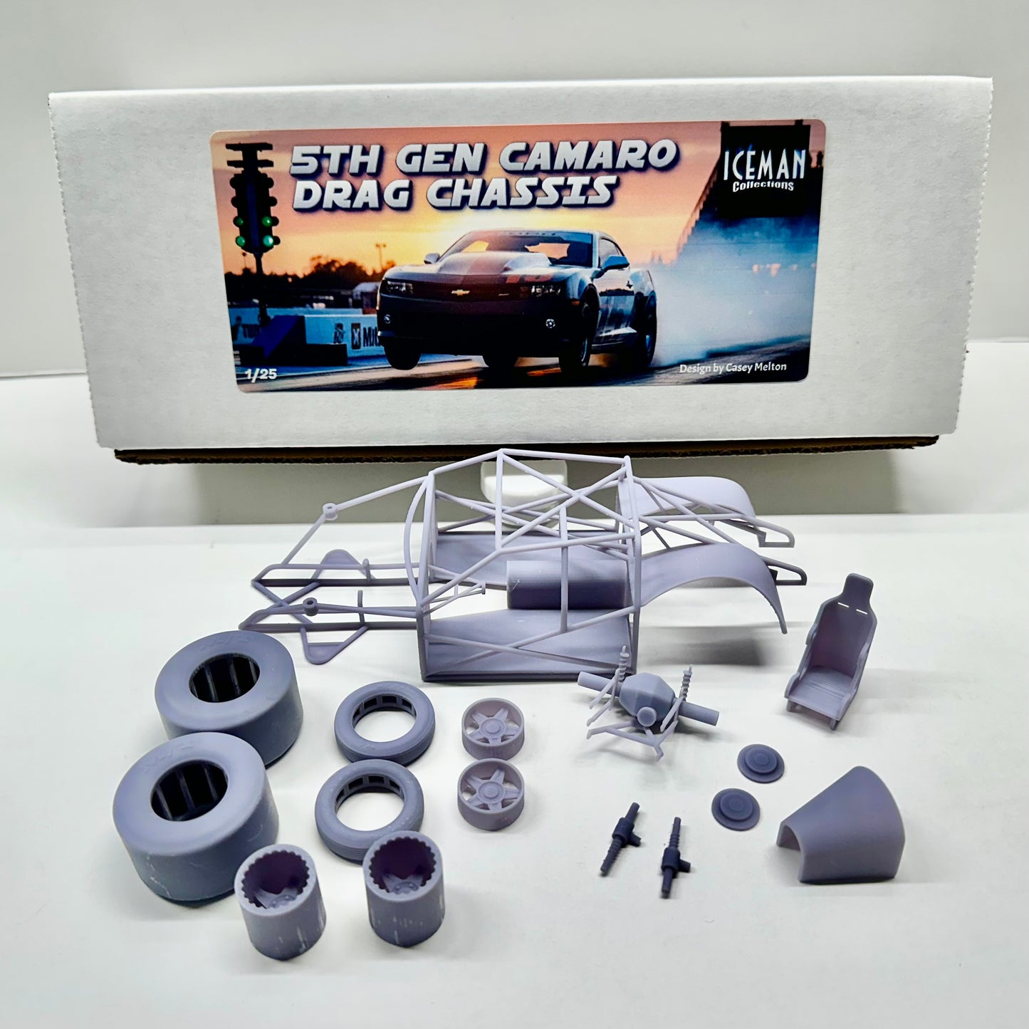 5th Gen Camaro Drag Frame Chassis 1/25