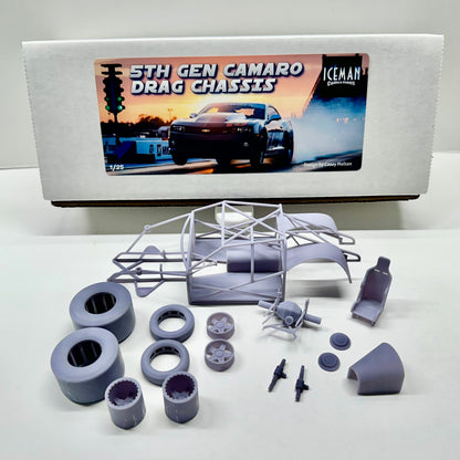 5th Gen Camaro Drag Frame Chassis 1/25