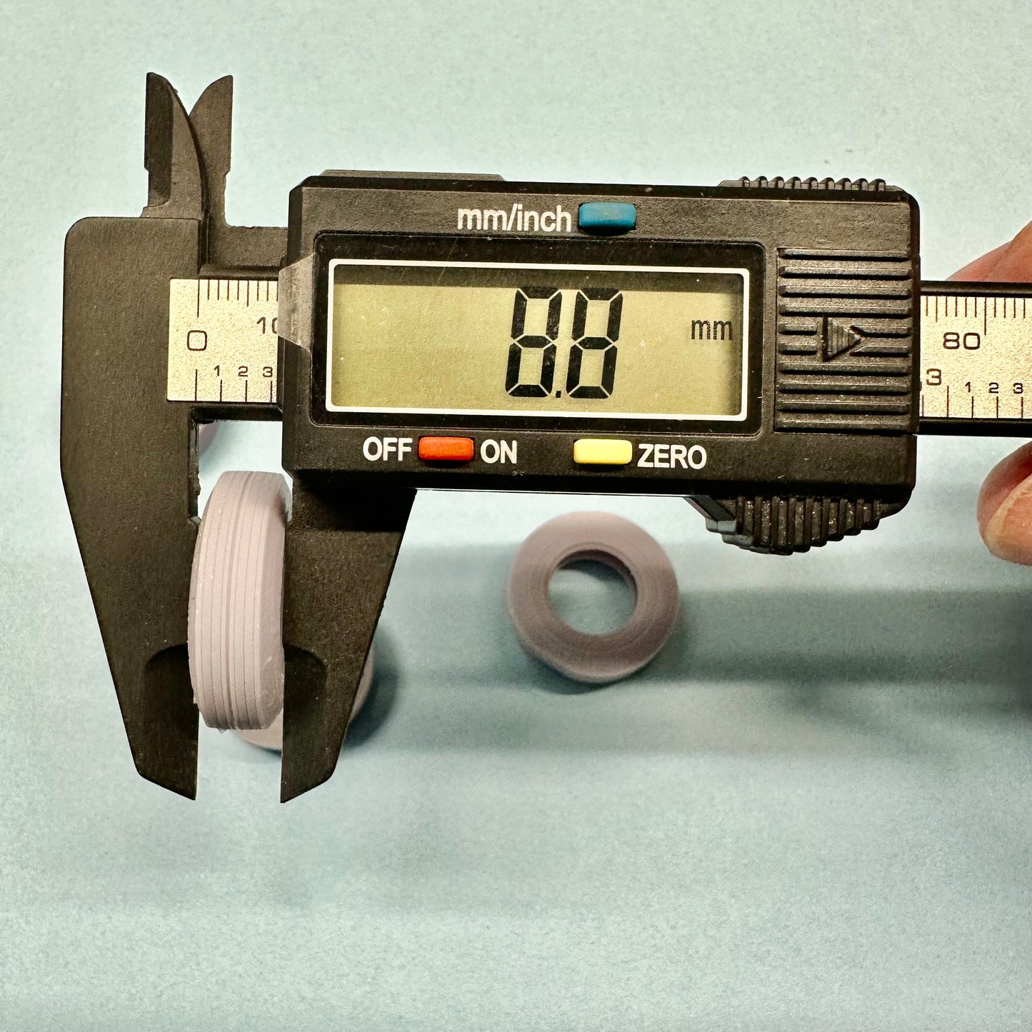 1968 Dodge Charger Bullitt Wheel Covers 1/25